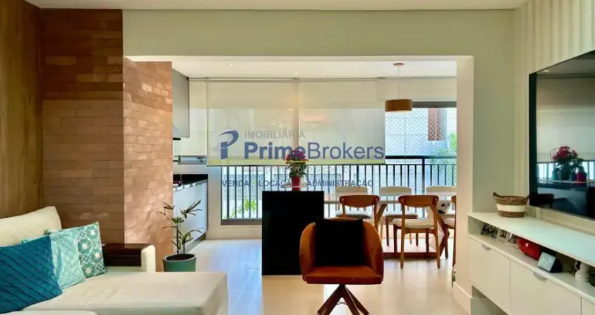 Apartamento, 112m² - 3 Dormitórios, 3 Suítes, 2 Vagas, Varanda Gourmet - Jardim Prudência