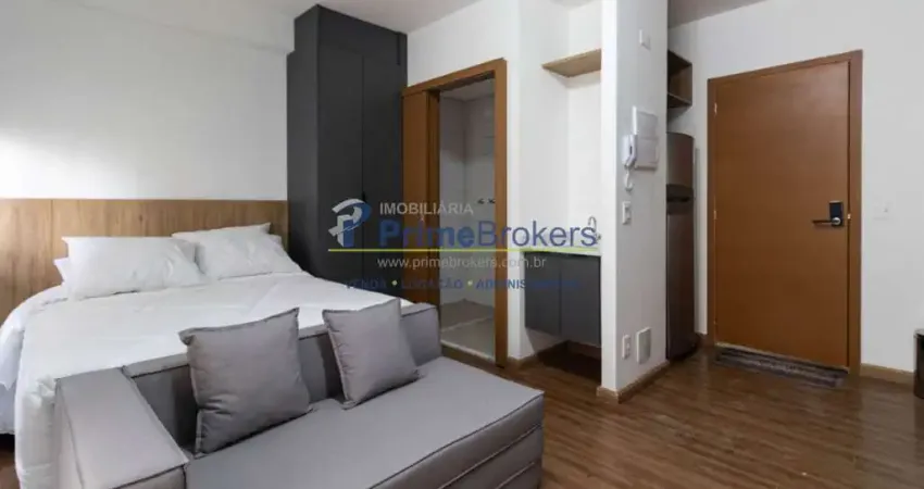 Studio NR, 25m² - Mobiliado, Pronto para Investir - São Judas