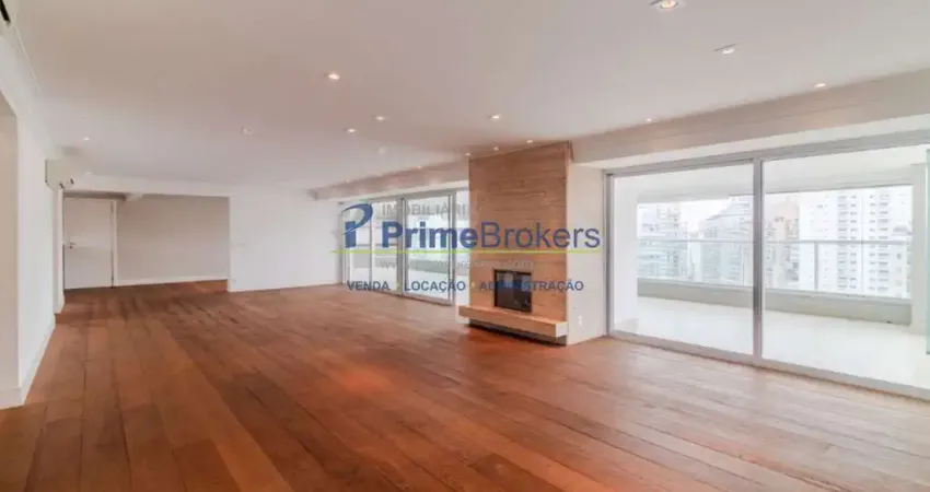 Apartamento, 335m² - 3 Dormitórios, 3 Suítes, 4 Vagas, Varanda Gourmet - Moema