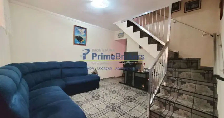 Sobrado à Venda 218m² 5 Dormitórios Edícula Completa 2 Vagas Parque Novo Oratório Santo André SP