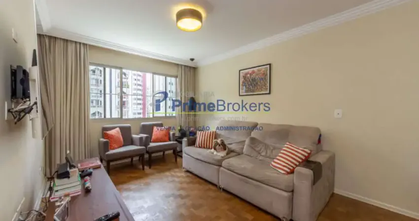 Apartamento 107m² - 3 Dormitórios, 1 Suíte, 1 Vaga, Reformado - Moema