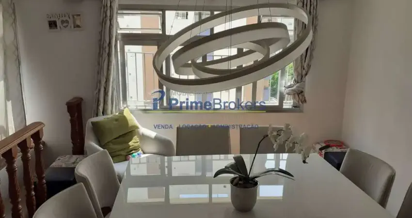 Apartamento de 4 dormitórios, 1 suíte e 2 vagas de 107 m² - vila clementino apartamento á venda de