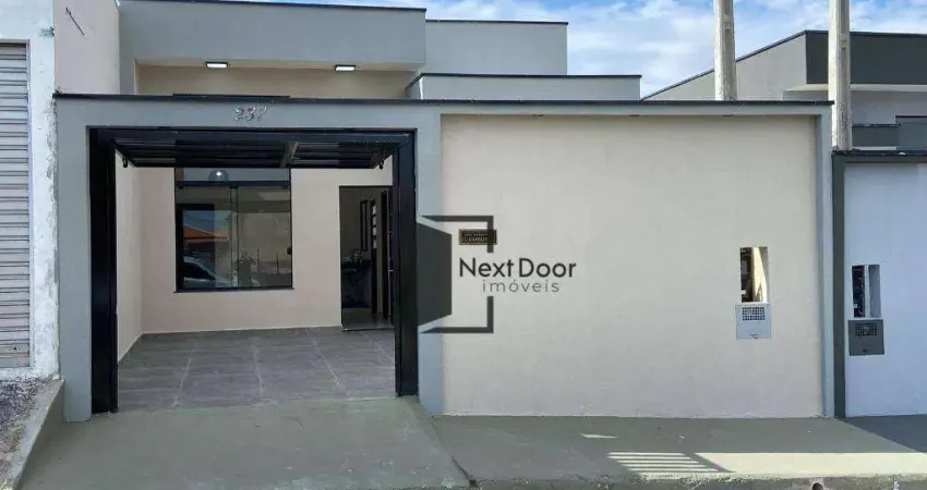 Casa para venda em residencial colinas das nascentes de 72.00m² com 3 quartos, 1 suite e 2 garagens