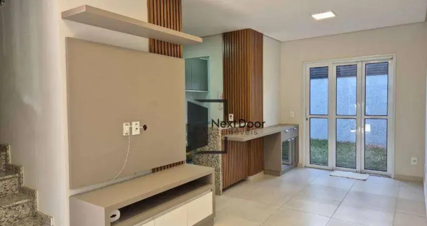 Casa de condomínio para venda em chácara primavera de 95.00m² com 3 quartos, 1 suite e 2 garagens