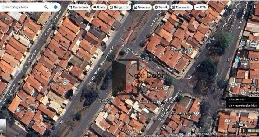 Terreno à venda na Avenida Brigadeiro Rafael Tobias de Aguiar, 100, Jardim Aurélia, Campinas