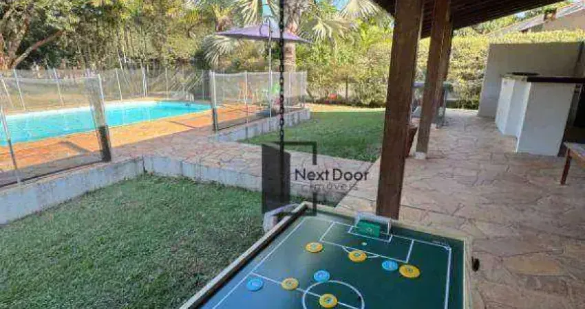 Casa de condomínio para venda em loteamento chácaras vale das garças de 400.00m² com 4 quartos, 3 suites e 10 garagens