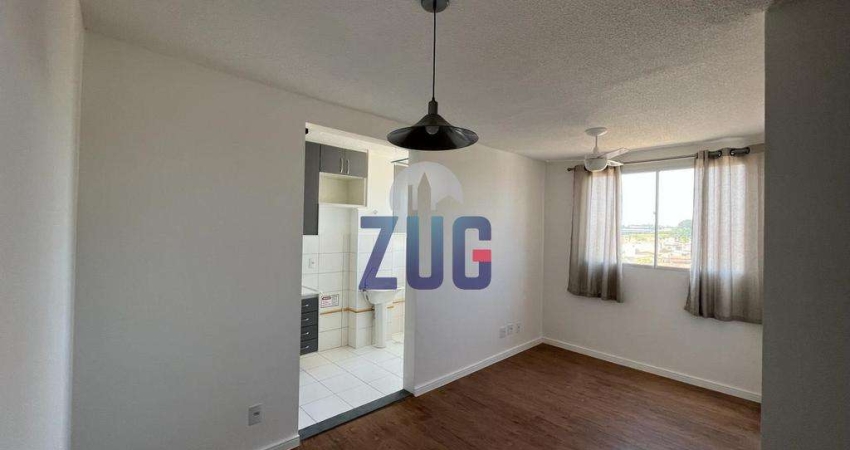 Apartamento à venda em Campinas, Vila Miguel Vicente Cury, com 2 quartos, com 45 m²