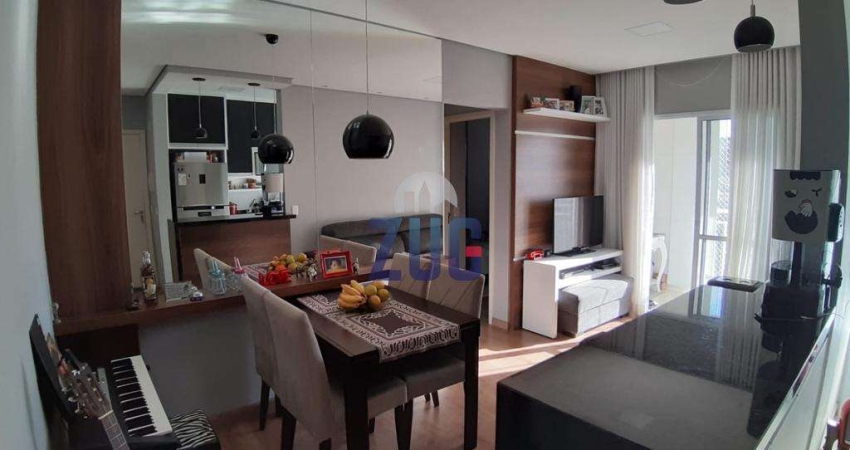 Apartamento à venda em Valinhos, Ortizes, com 2 quartos, com 50 m², Condomínio Brisa Club House