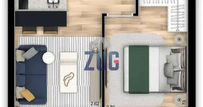 Apartamento à venda em Campinas, Vila Itapura, com 1 quarto, com 36 m², My Way Guanabara