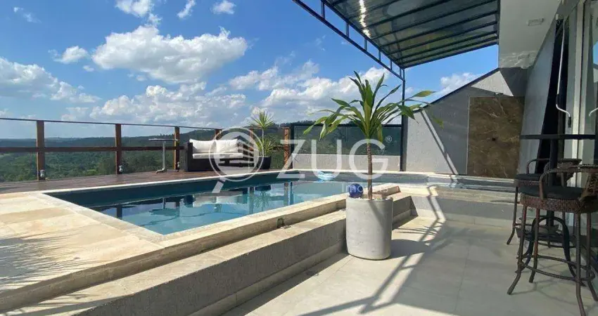 Chácara à venda em Valinhos, Parque Nova Suíça, com 1 suíte, com 220 m², Condomínio Nova Suiça