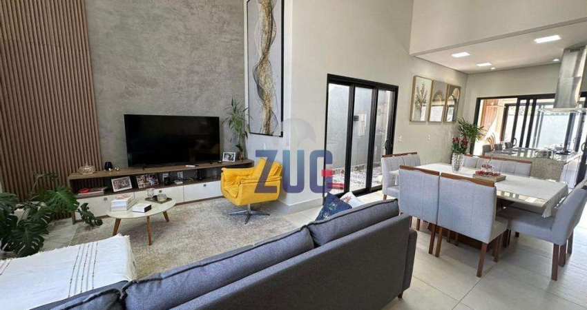 Casa à venda em Valinhos, Roncáglia, com 3 suítes, com 176 m², Loteamento Residencial Mont' Alcino