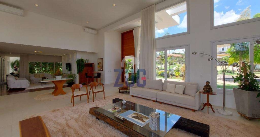 Sobrado à venda em Campinas, Residencial Parque Rio das Pedras, com 5 suítes, com 600 m²