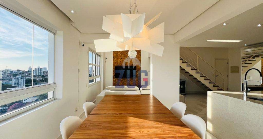 Apartamento Duplex à venda em Campinas, Cambuí, com 2 suítes, com 104 m², The One Loft