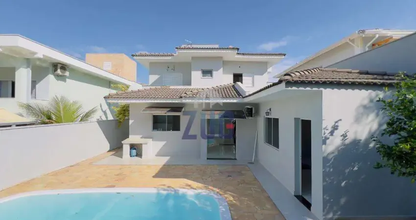 Sobrado para alugar em Campinas, Swiss Park, com 4 suítes, com 243 m², Swiss Park - Baden
