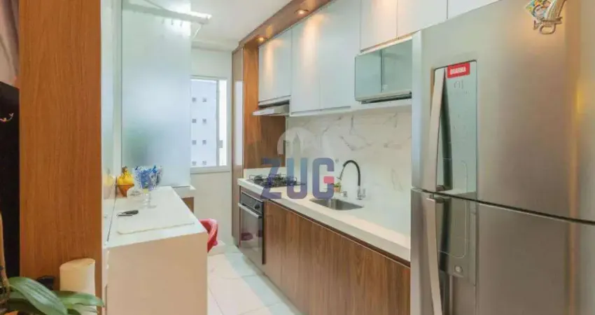 Apartamento à venda em valinhos, jardim novo horizonte, com 2 quartos, com 48 m²