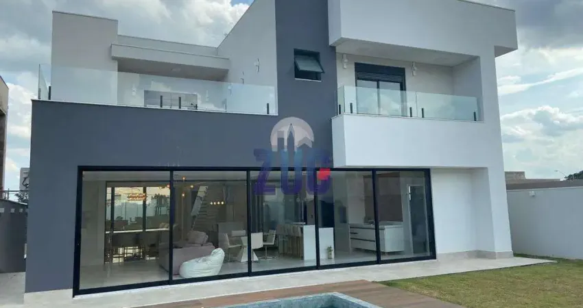 Sobrado à venda em Louveira, Santa Isabel, com 4 suítes, com 414 m²