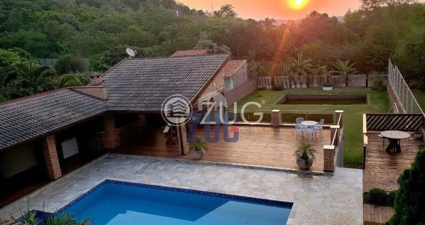 Chácara à venda em Valinhos, Jardim São Bento do Recreio, com 5 suítes, com 1200 m²