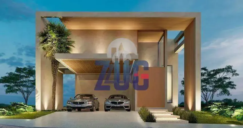 Casa à venda em Paulínia, Parque Brasil 500, com 4 suítes, com 208.53 m², Residencial Santorini