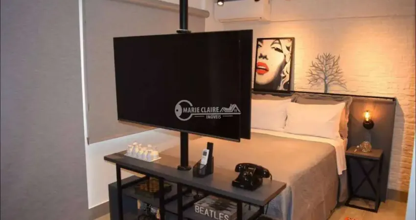 Studio com vaga mobiliado à venda no centro de são paulo 395mil