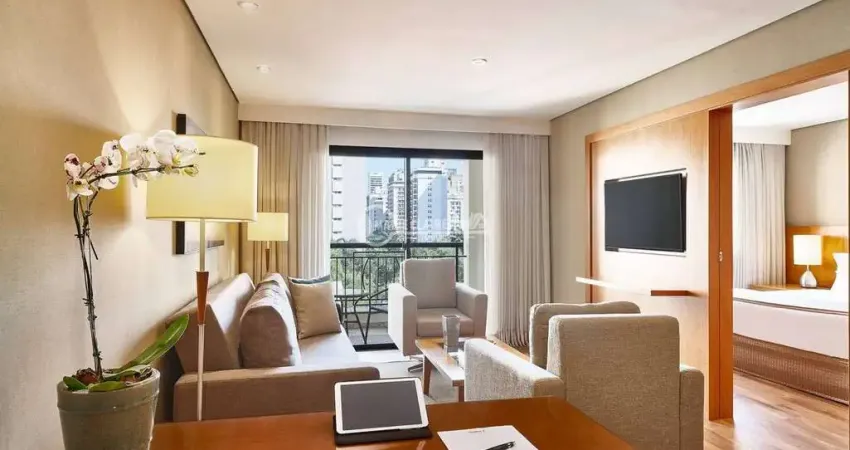 Apartamento á venda com 62² com um quarto e uma vaga de garagem - jardim paulista