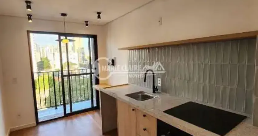 Apartamento para venda na vila olimpia, com 27 metros semimobiliado - 1 dormitório e vista livre.