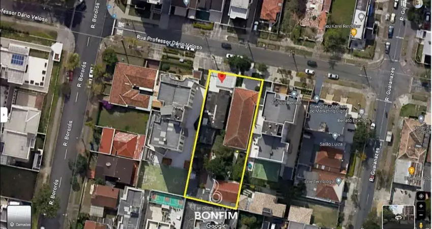 Terreno comercial à venda na Rua Professor Dario Veloso, 377, Vila Izabel, Curitiba