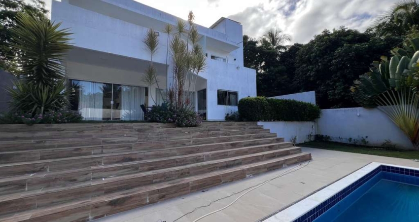 Casa para Locação em Camaçari, Catu de Abrantes, 4 dormitórios, 3 suítes, 5 banheiros, 6 vagas