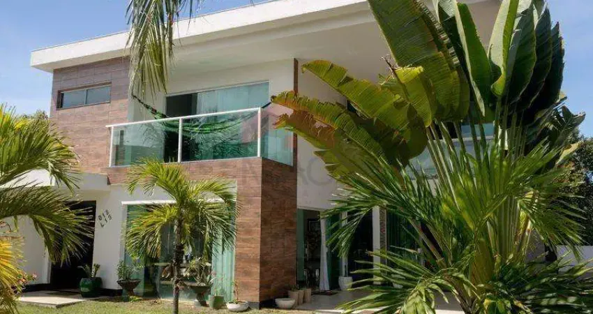 Casa para Venda em Camaçari, Guarajuba, 6 dormitórios, 6 suítes, 8 banheiros, 2 vagas