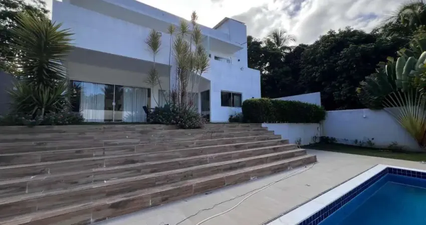 Casa para Locação em Camaçari, Catu de Abrantes, 4 dormitórios, 3 suítes, 6 banheiros, 6 vagas