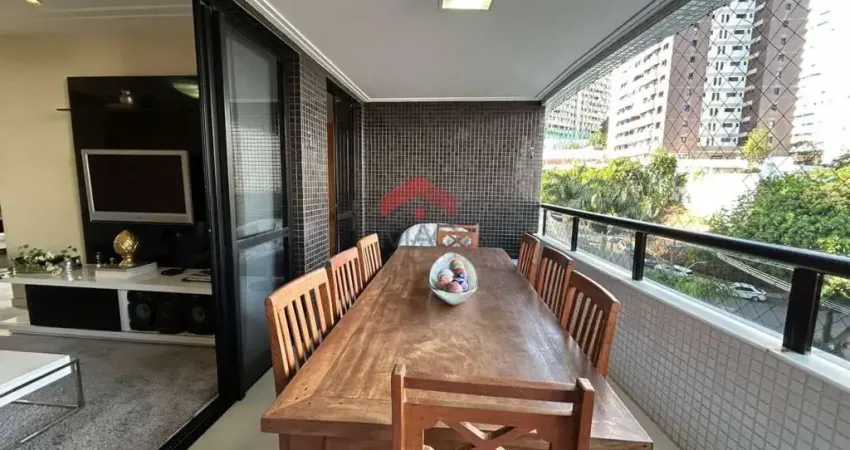 Apartamento para locação em salvador, cidade jardim, 4 dormitórios, 3 suítes, 5 banheiros, 2 vagas