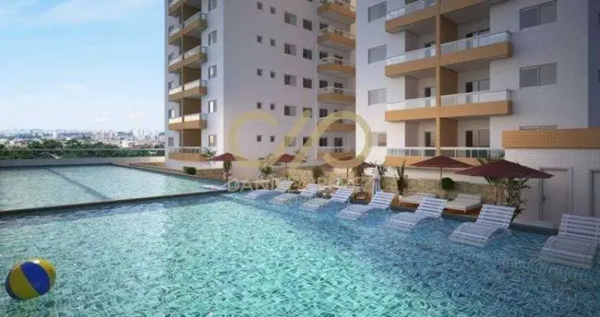 Apartamento com 2 quartos à venda no Boqueirão, Praia Grande 