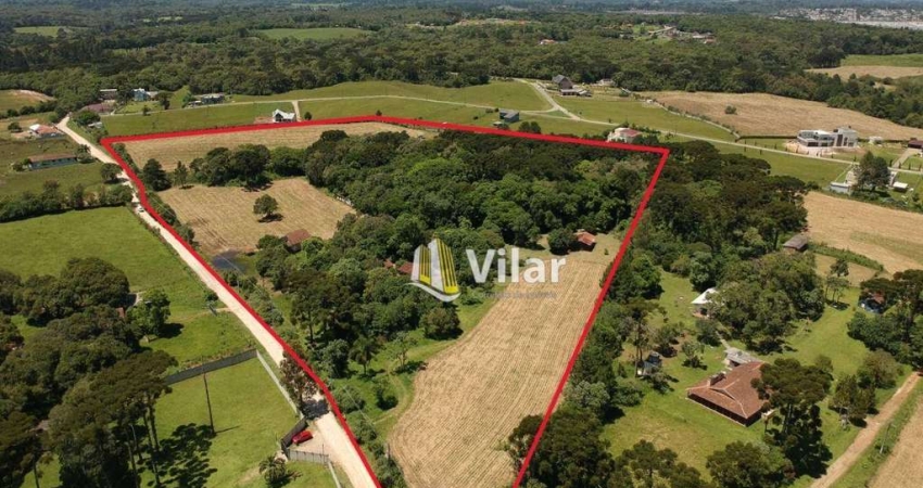 Terreno à venda, 70976 m² por R$ 2.250.000,00 - Chácara Águas Claras - Piraquara/PR