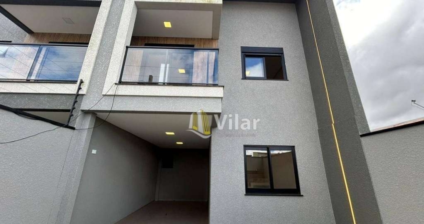 Sobrado com 3 dormitórios à venda, 138 m² por R$ 859.900 - Atuba - Pinhais/PR