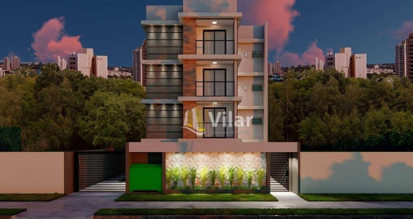 Apartamento com 2 dormitórios à venda, 44 m² por R$ 295.900 - Maria Antonieta - Pinhais/PR