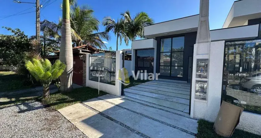 Casa com 3 dormitórios à venda, 94 m² por r$ 660.000 - marissol - pontal do paraná/pr