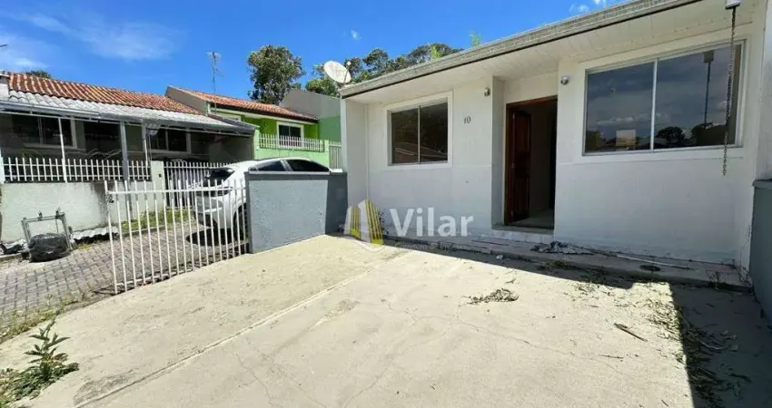 Casa com 2 dormitórios à venda, 45 m² por r$ 235.000 - planta são tiago - piraquara/pr
