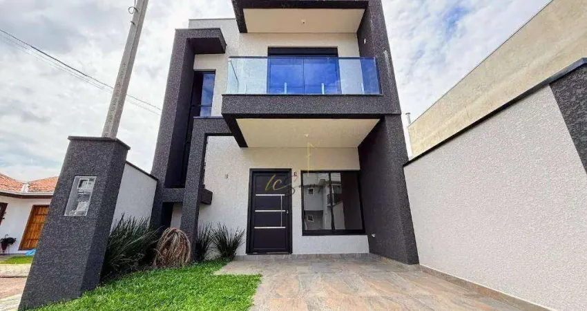 Sobrado com 3 dormitórios à venda, 112 m² por R$ 690.000 - Rua José Emanoel Voluz, 831 Pinheirinho - Curitiba/PR