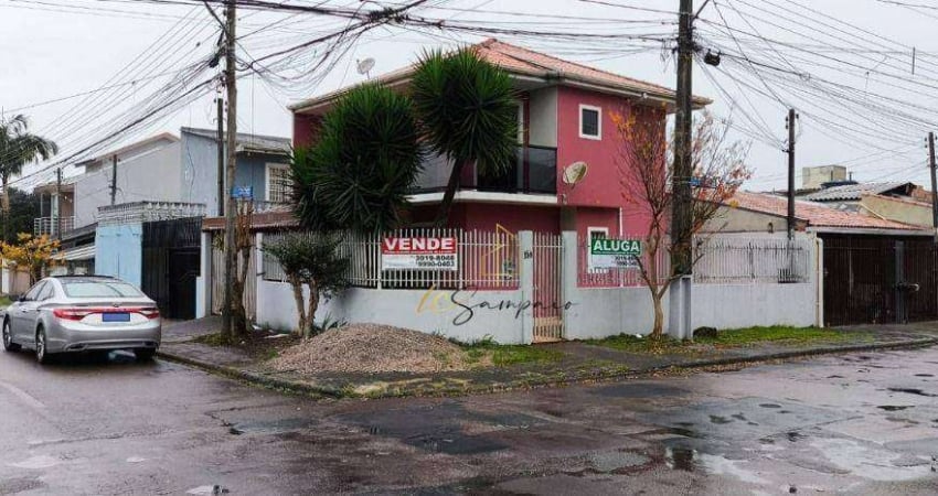 Sobrado com 3 dormitórios à venda, 150 m² por R$ 490.000 - Rua Ministro Flávio Suplicy de Lacerda, 156 Sítio Cercado - Curitiba/PR
