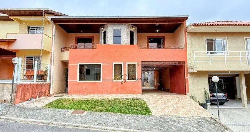Sobrado com 3 dormitórios para alugar, 210 m² por R$ 4.570/mês - Rua Fábio Fanuchi 179 Santa Cândida - Curitiba/PR