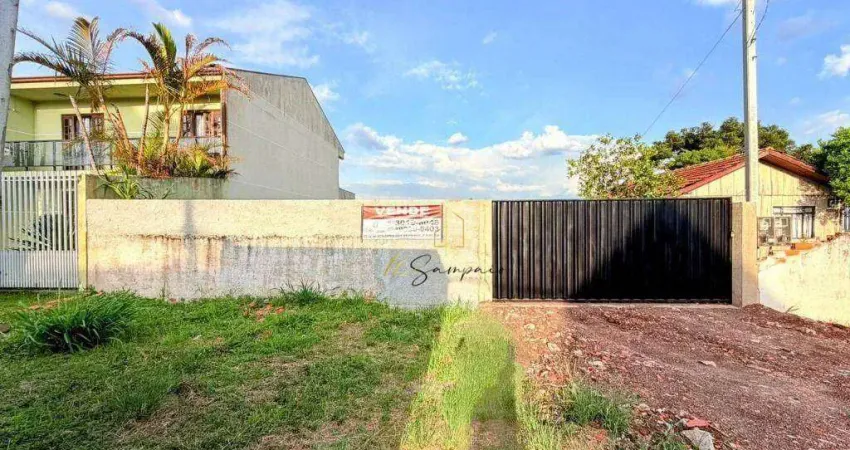 Terreno à venda, 660 m² por R$ 790.000 - Rua Alfredo Pires Furiatti, 147 Xaxim - Curitiba/PR