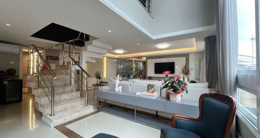 Apartamento duplex mobiliado e equipado- bairro sanvitto - 03 suites 03 vagas