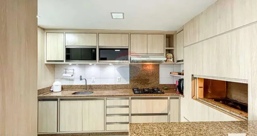 Apartamento com 03 quartos, sendo um suite, mobiliado, ultimo andar, sol da manhã bairro jardim américa