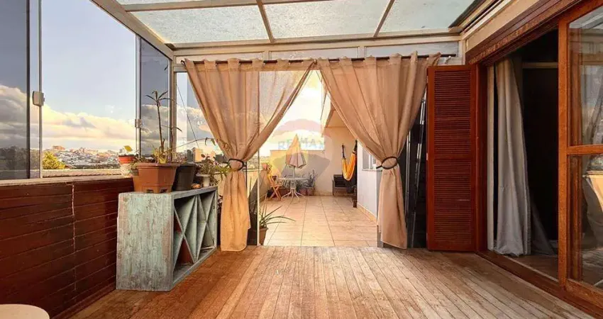 O segredo de caxias: seu terraço privativo, 2 quartos 1 suite 2 vagas