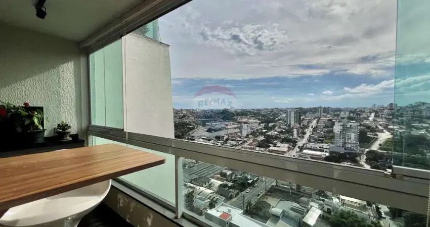 Apartamento semi mobliado, 02 quartos andar alto - Panazzolo