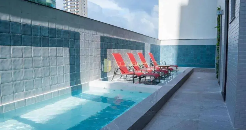 Apartamento para locação anual Semi Mobiliado com 3 Suítes e Lazer Completo, Meia Praia, Itapema,