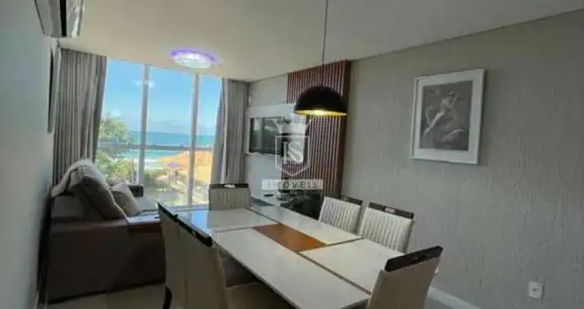 Lindo apartamento com vista mar frente avenida de canto grande!