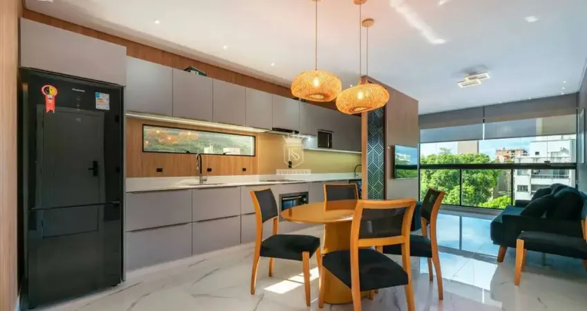 Belíssimo apartamento com 2 dormitórios novo e mobiliado em bombas