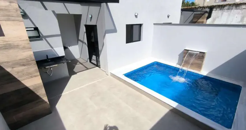 Sobrado na praia dos sonhos com piscina individual para venda em itanhaém!!