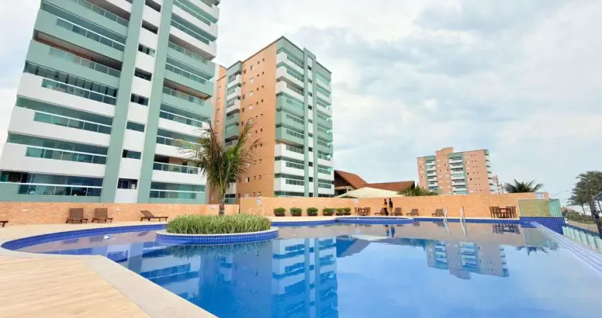 Apartamento no centro de itanhaém frente mar para venda (unidade da lateral)