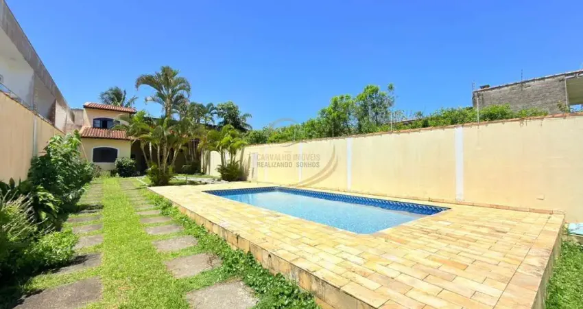 Oportunidade apenas 200m do mar!! casa com 04 dorm, piscina grande em itanhaém!